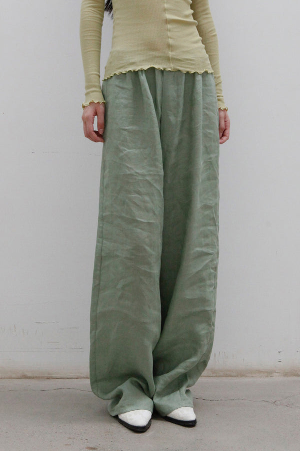 BASERANGE Pants TRDO-SL-AU23 El Salvador Green